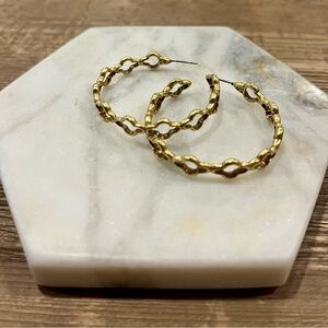 Kendra Scott Abbie Gold Hoop Earrings